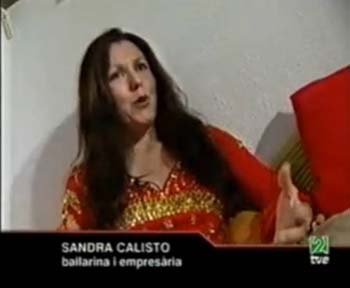 Sandra Calisto - entrevista tienda TV2